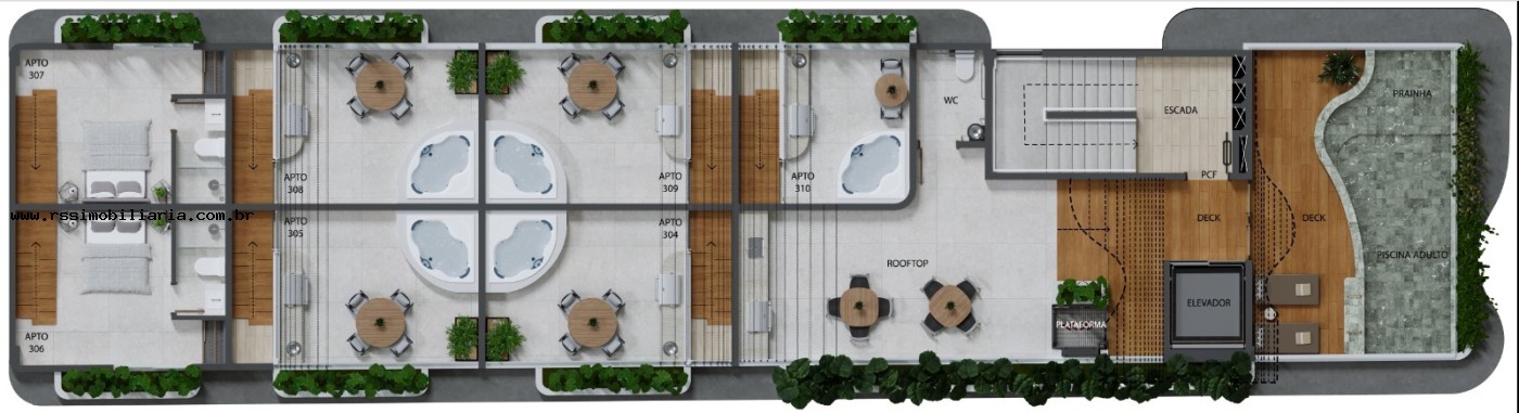 Flat/Apart Hotel, 1 quarto, 18 m² - Foto 8