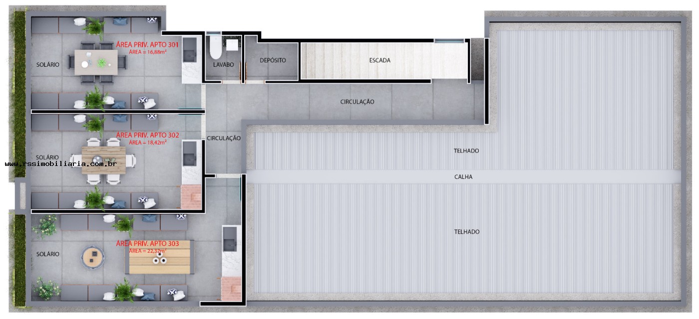 Apartamento, 3 quartos, 64 m² - Foto 4