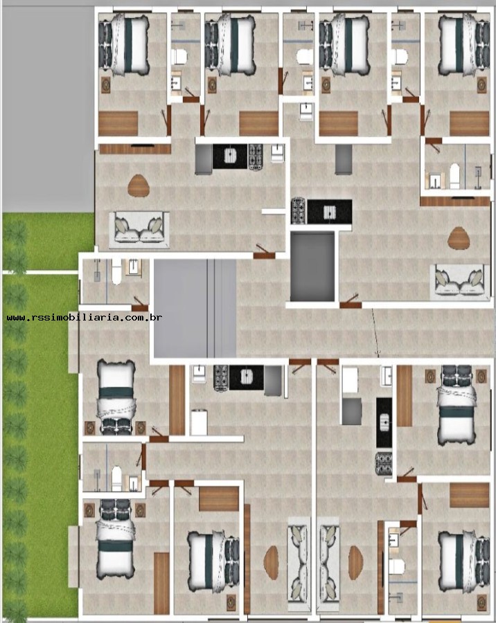 Apartamento, 2 quartos, 56 m² - Foto 4