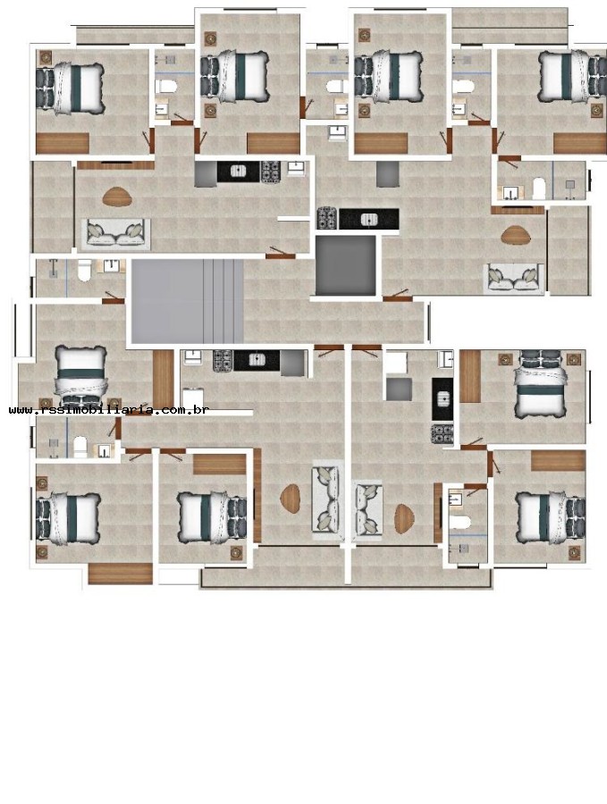 Apartamento, 2 quartos, 56 m² - Foto 9