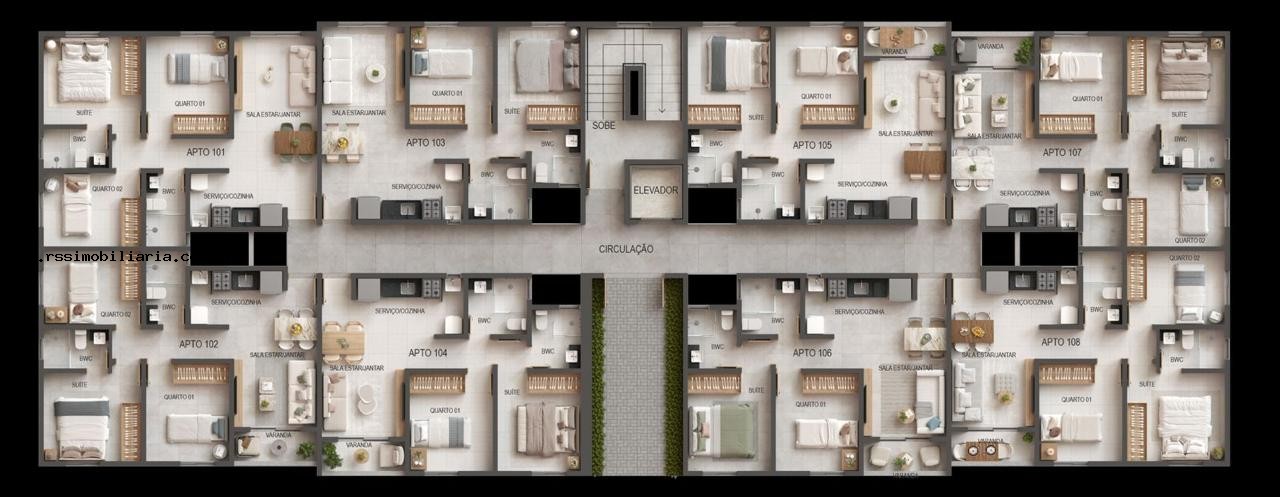 Apartamento, 3 quartos, 55 m² - Foto 12