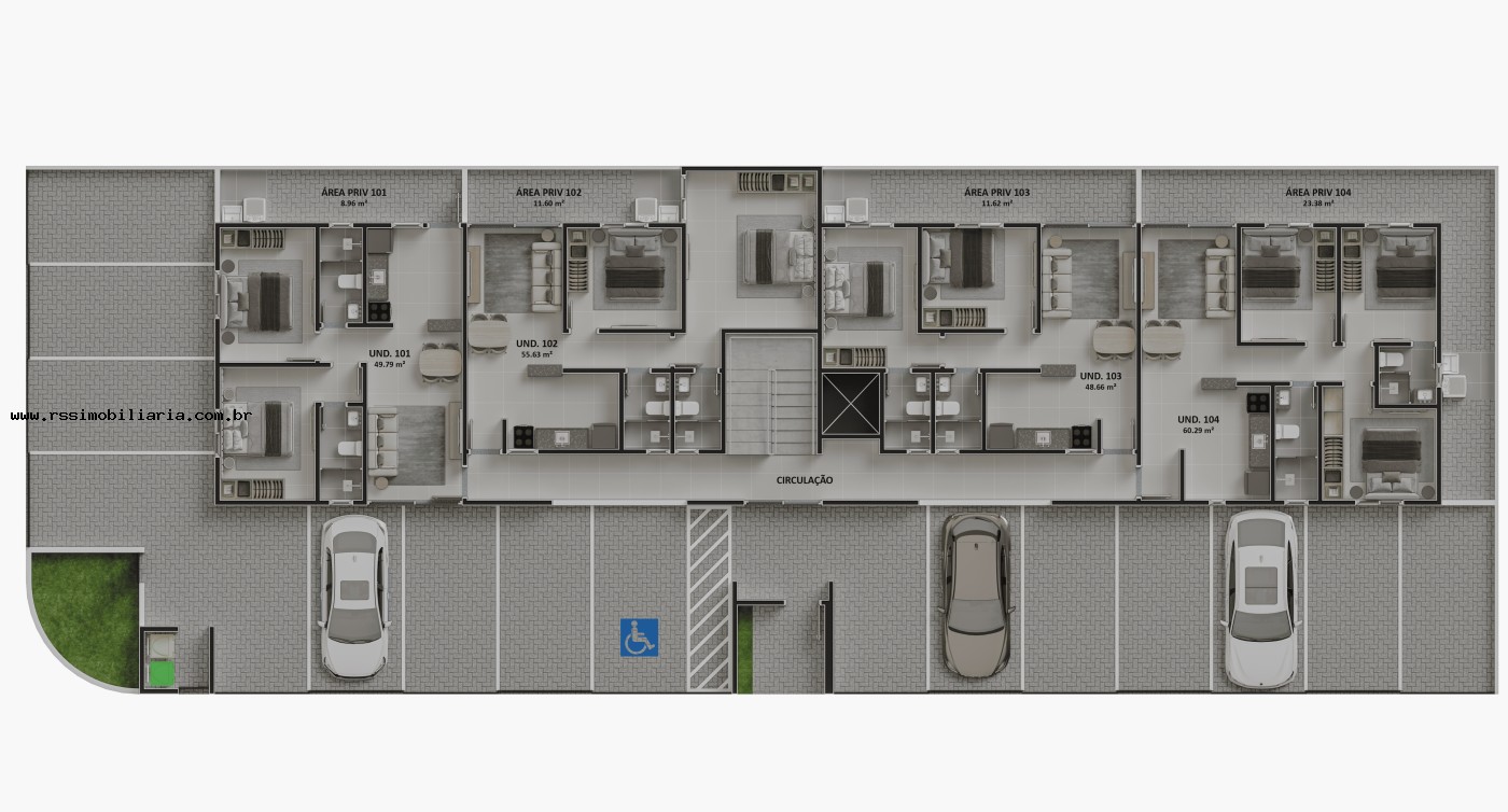 Apartamento, 2 quartos, 52 m² - Foto 10