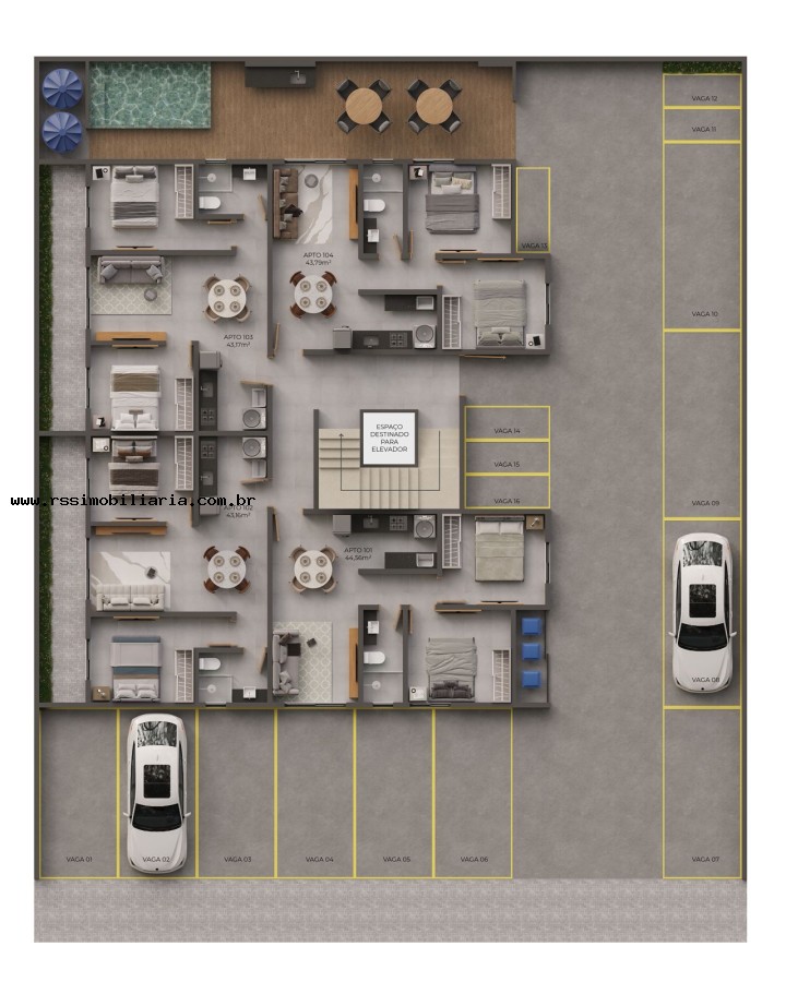 Apartamento, 2 quartos, 50 m² - Foto 14