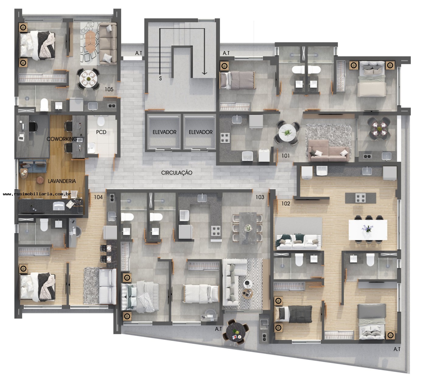 Apartamento, 1 quarto, 29 m² - Foto 8