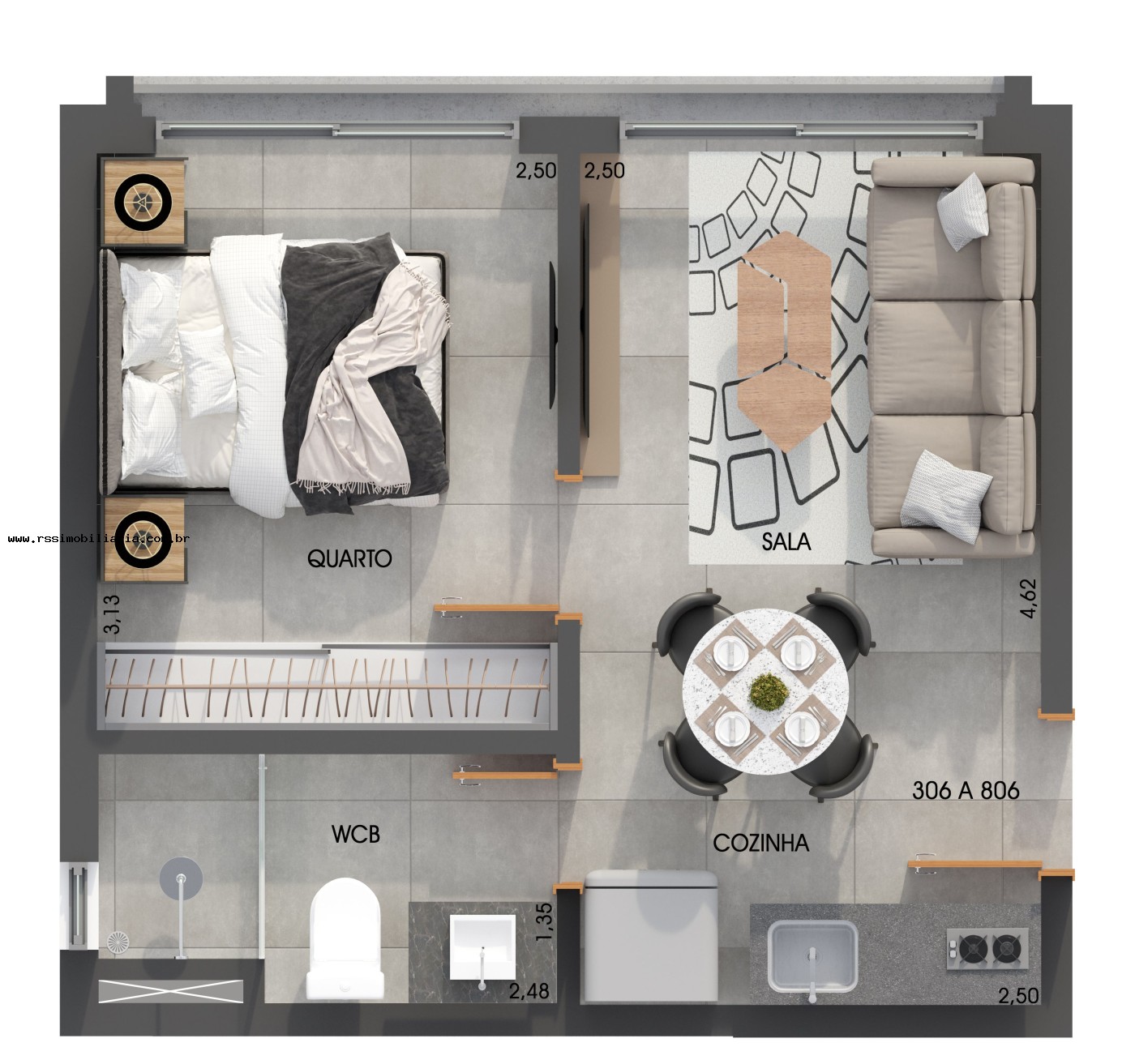 Apartamento, 1 quarto, 29 m² - Foto 9