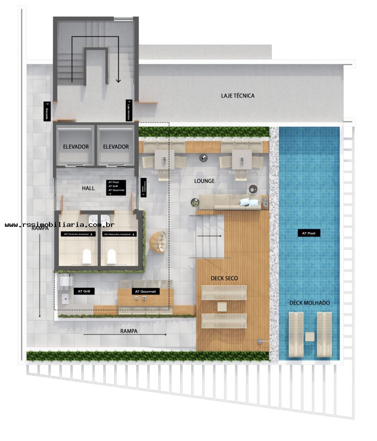 Apartamento, 1 quarto, 29 m² - Foto 52