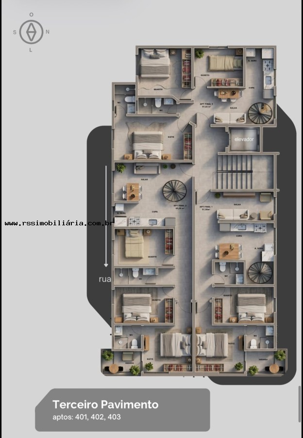 Apartamento, 2 quartos - Foto 4
