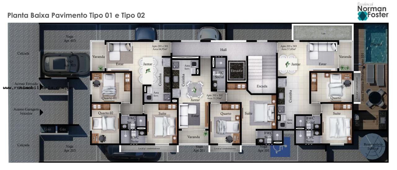 Apartamento, 2 quartos, 52 m² - Foto 11